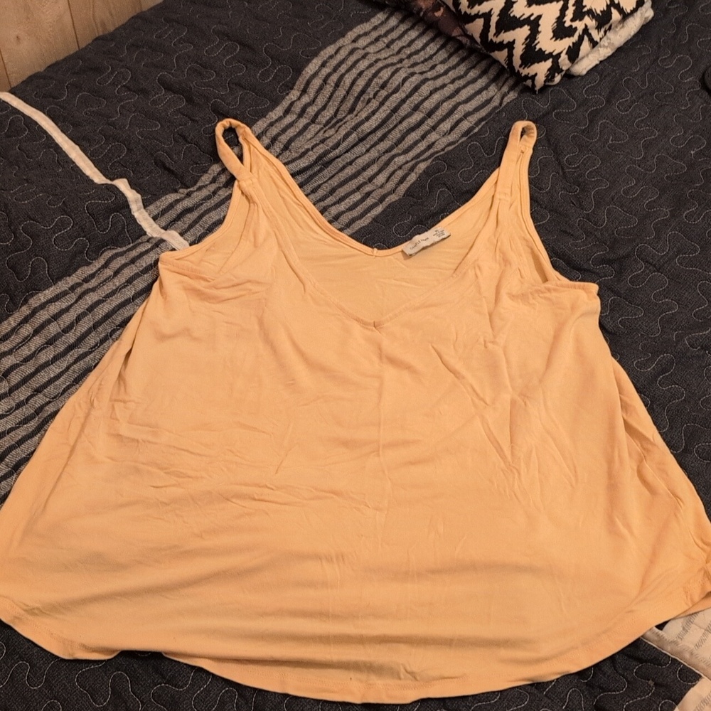 Orange xs halter top.